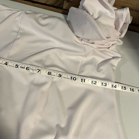 White one-shoulder formal dress 🙂3/$15 - Picture 11 of 14